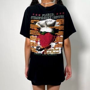 2014 Strawberry Festival Rascal Flatts Band Tee
